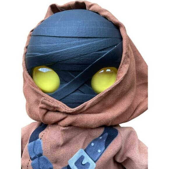Jawa Disney Mattel STAR WARS Galactic Pals Baby Jawa Plush Doll hard head - Picture 3 of 5